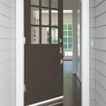 thumbnail image 6 of Glidden HEP Dark Granite / Brown Satin Exterior Paint with Primer, 1 Gallon, 6 of 9