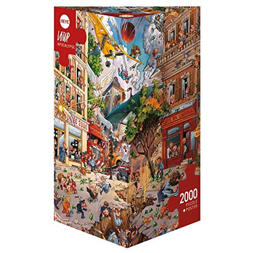 Heye Apocalypse 2000 piezas Jeanjacques Loup Jigsaw Puzzle Heye 4001689295776
