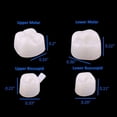 thumbnail image 4 of 1 caja de corona dental para blanquear los dientes, corona dental temporal de porcelana de resina (2 Likrtyny Para estrenar, 4 of 7