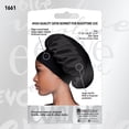 thumbnail image 2 of Evolve Luxe Satin Wide Edge Bonnet Black, 2 of 5