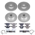 thumbnail image 2 of PowerStop Front and Rear Geomet Coated Brake Rotor and Pad Kit Fits: BMW Select Models CRK8884, 2 of 5