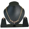 thumbnail image 2 of Sunsoul by Touchstone Necklace Set with White and Blue Austrian Diamonds for Women, 2 of 2