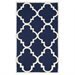thumbnail image 3 of Safavieh Dhurries Navy Contemporary Rug - 4' x 6', 3 of 3