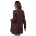 thumbnail image 2 of VERABENDI Women's Casual Cardigan Fall Sweaters Chunky Cable Open Front with Pockets Knit Jackets,S-2XL, 2 of 7