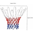 thumbnail image 2 of 2pcs Red/White/Blue Nylon Basketball Net 12 Loops, 2 of 5
