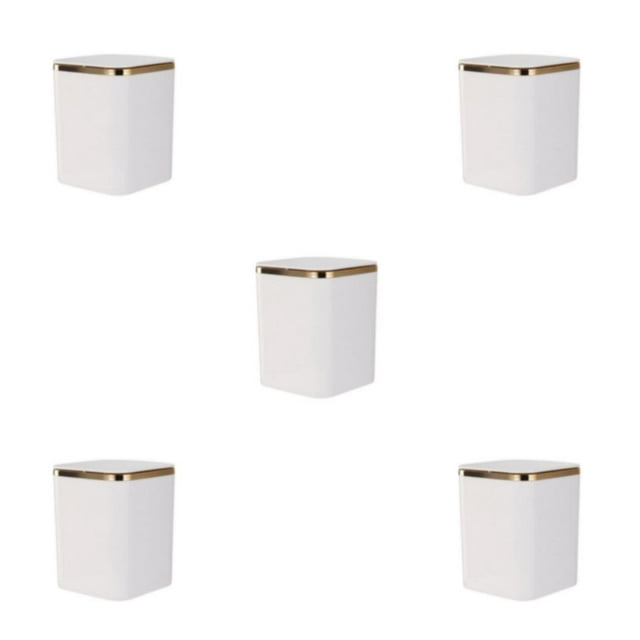 Guardoinrt Efficient Waste Disposal Wall-mounted Garbage Can With ABS Easy To Open white 5Set