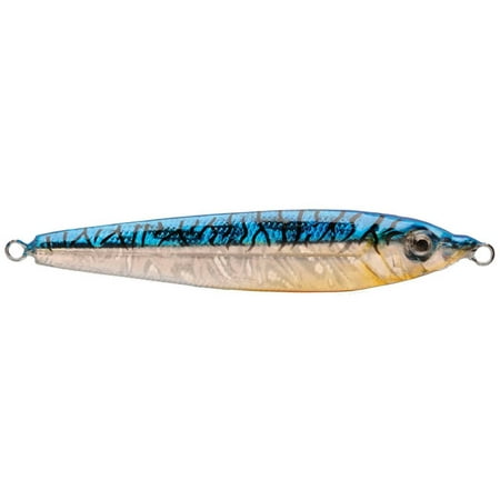 UPC: 0015789009274 | P-Line Laser Minnow Freshwater Spoon Fishing Lure Blue Mackerel 4 Ounces