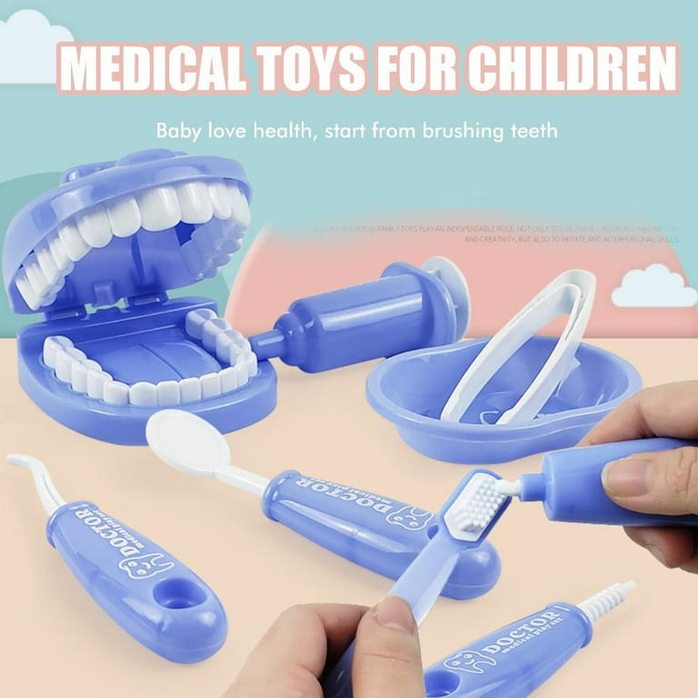 TOY Life Toy Doctor Kit for Kids Doctor Playset, 45pcs Dentist Kit for Kids  Doctor Kit for Toddlers Boys Girls Pretend Play Doctor Set for Kids Dentist  Toys Medical Doctor Toy Dr