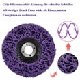 thumbnail image 3 of Striper Wheel For Angle Grinder, Abrasive Disc For Removing Paint, Rust, Oxidation, High-Strength Grinding Wheel With Durable Material For Metal, Plastic, Wood, Stone Surfaces, 3 of 5