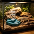 thumbnail image 4 of Reptile Automatic Water Dispenser, Self-Filling Terrarium Water Bowl Pet Drinking Feeder for Lizard Snake Small Reptiles, 4 of 6