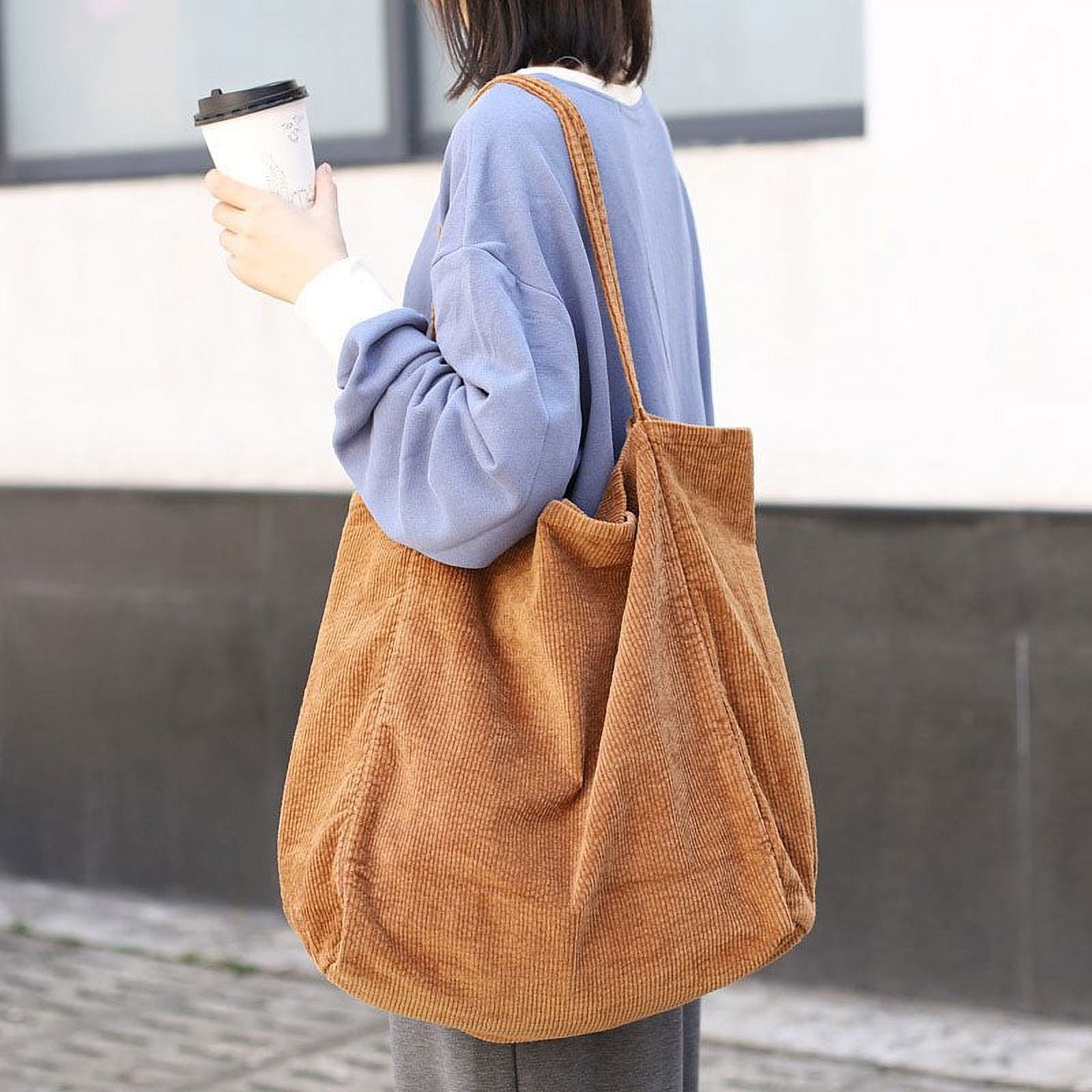 Large cord tote bag hotsell