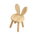 thumbnail image 4 of Silla para niños, taburete otomano para ocio, taburete decorativo para pies, taburete de madera para sala de juegos, sala de estar y mesita de noche, 4 of 9
