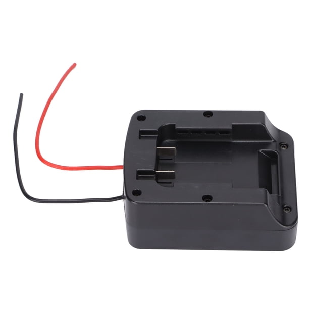 Adaptador Power Wheel para herramienta eléctrica portátil estable, conector de alimentación para batería de litio Black and Decker de 20 V