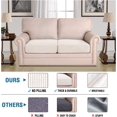 thumbnail image 2 of Super Stretch Stylish Cushions Covers/Furniture Cover Spandex Jacquard Small Checked Pattern Super Soft Slipcover Washable Individual, 2 of 9