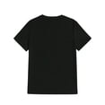 thumbnail image 2 of Y2K Anime Dark Humor Graphic Men's Short Sleeve Black T-shirt - Vintage Print Summer Collection - Essential Band Theme Gift, 2 of 5
