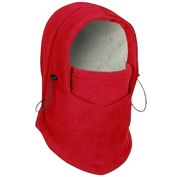 Luxalzxs Balaclava Ski Mask Winter Thermal Face Mask Cover for Men Women, Sherpa Fleece Lined Warmer Windproof Cold Weather for Skiing, Cycling