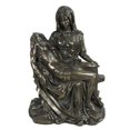 thumbnail image 1 of Statue de Pieta de Couleur Bronze de 24,5 Po, 1 of 1