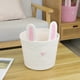 thumbnail image 3 of pstuiky Cesta de Pascua para niños 2024. Nueva cesta de Pascua para niñas y niños. Cesta de Pascua para bebés con asa. Cesta vacía. Artículos de Pascua., 3 of 3