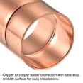 thumbnail image 5 of Unique Bargains 35mm Straight Copper Pipe Coupling Connecting Adapter Solder Connection for Plumbing 2 Pack, 5 of 5