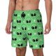 thumbnail image 1 of Balery alien cartoons Bañador para hombre, shorts de playa de secado rápido con entrepierna y forro de compresión-Small, 1 of 6