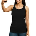 thumbnail image 3 of Different Touch Women's Casual Scoop Neck Camisole Sleeveless Tank Tops, 3 of 6