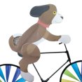 thumbnail image 2 of Animal gato amarillo montando en bicicleta molino de viento de dibujos animados tridimensional decoración de jardín pastoral al aire libre molino de viento 90x50cm, PP, 2 of 12