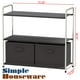 thumbnail image 2 of Closet Storage Simple Houseware, 3 niveles con 2 cajones, gris oscuro, 2 of 8