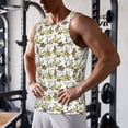 thumbnail image 5 of Pofeuu Wild West Western Print Men's Workout Tank Tops Sleeveless Muscle Gym Shirt Quick Dry-4X-Large, 5 of 7