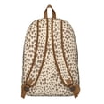 thumbnail image 3 of Leopard Print Backpack for School,Cute School Bag,Schoolbag with Adjustable Shoulder Straps & Padded Back,15.7"x11.8"x5.5", 3 of 5
