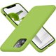 thumbnail image 1 of Funda de silicona ultradelgada y resistente a los golpes para iPhone 11, con forro de microfibra suave antiarañazos, 6,1 pulgadas, color verde Sprout., 1 of 8