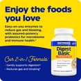 thumbnail image 3 of Enzymedica, Digest Basic + Probiotics, Gentle Digestive Enzymes with 400 Million CFU Active Cultures per Capsule, 90 Count, 3 of 9