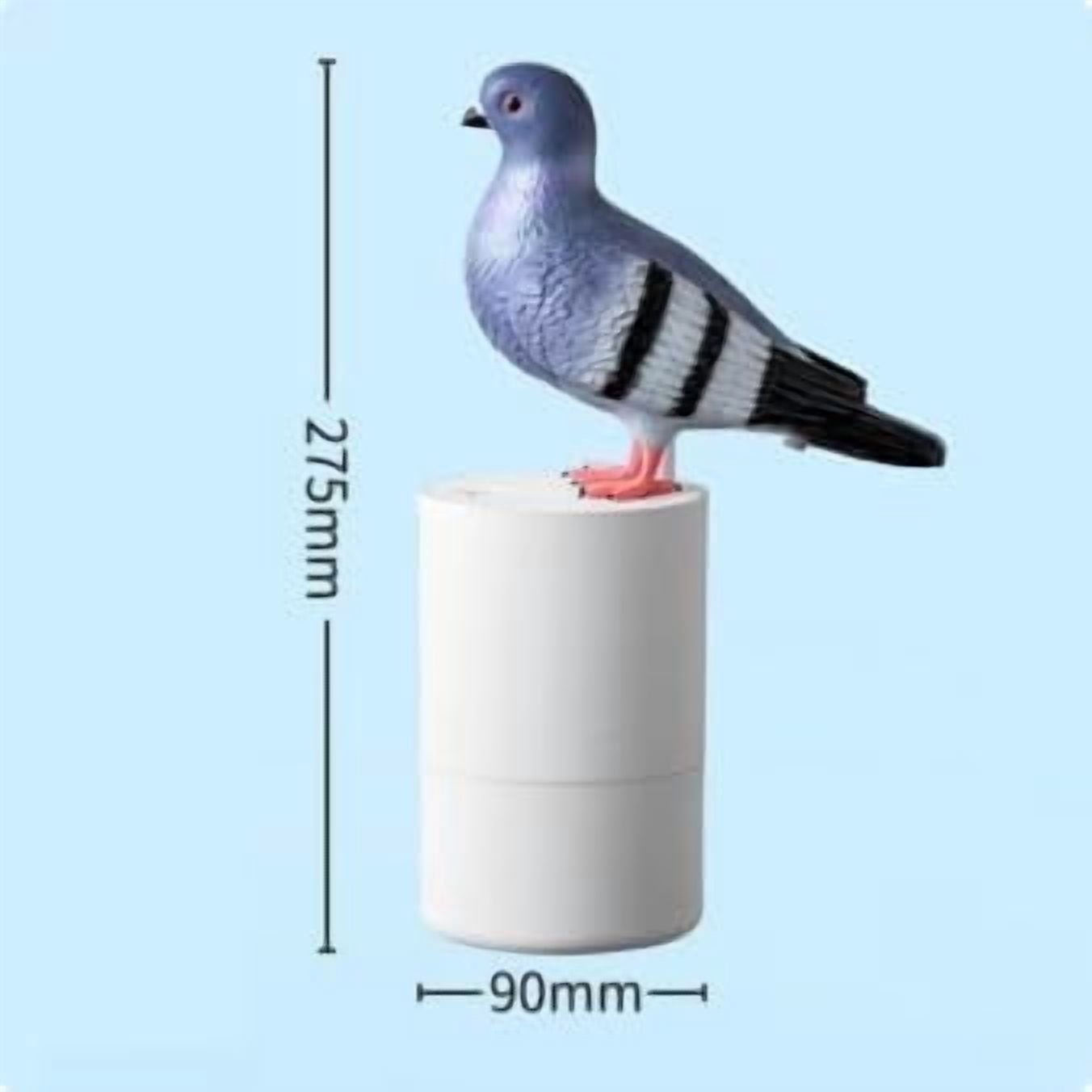 The Dirty Birdy Soap Dispenser (300ml/10oz), Bird Poop Soap Dispenser, Funny Foam Soap Dispenser for Bathroom & Kitchen