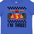 thumbnail image 4 of Inktastic 3rd Birthday Racing 3 Year Old Boys Toddler T-Shirt, 4 of 5