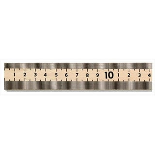 12Pcs Wood Rulers Measuring Rulers Students Rulers Math Learning Rulers  Clear Printing Rulers 