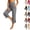 23# Gray, variant on Yoga Capris for Women Tummy Control Stretch Wide Leg Workout Pants with Pockets Summer Lounge Athletic Trousers 2026 Beige L