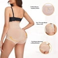 thumbnail image 5 of Irisnaya Butt Lifter for Women Shapewear High Waist Panties Slim Body Shaper Tummy Trainer Seamless Underwear(Beige X-Large), 5 of 8