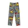 thumbnail image 4 of Fotbe Men'S Funny Constructionclassic Pajama Pants With Elastic Waist And Drawstring Pockets，Pajama Pants Mens Lounge Pants Super Soft, 4 of 9