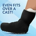 Super Wide Socks for Extra Swollen Lymphedema Feet NonSkid Grips