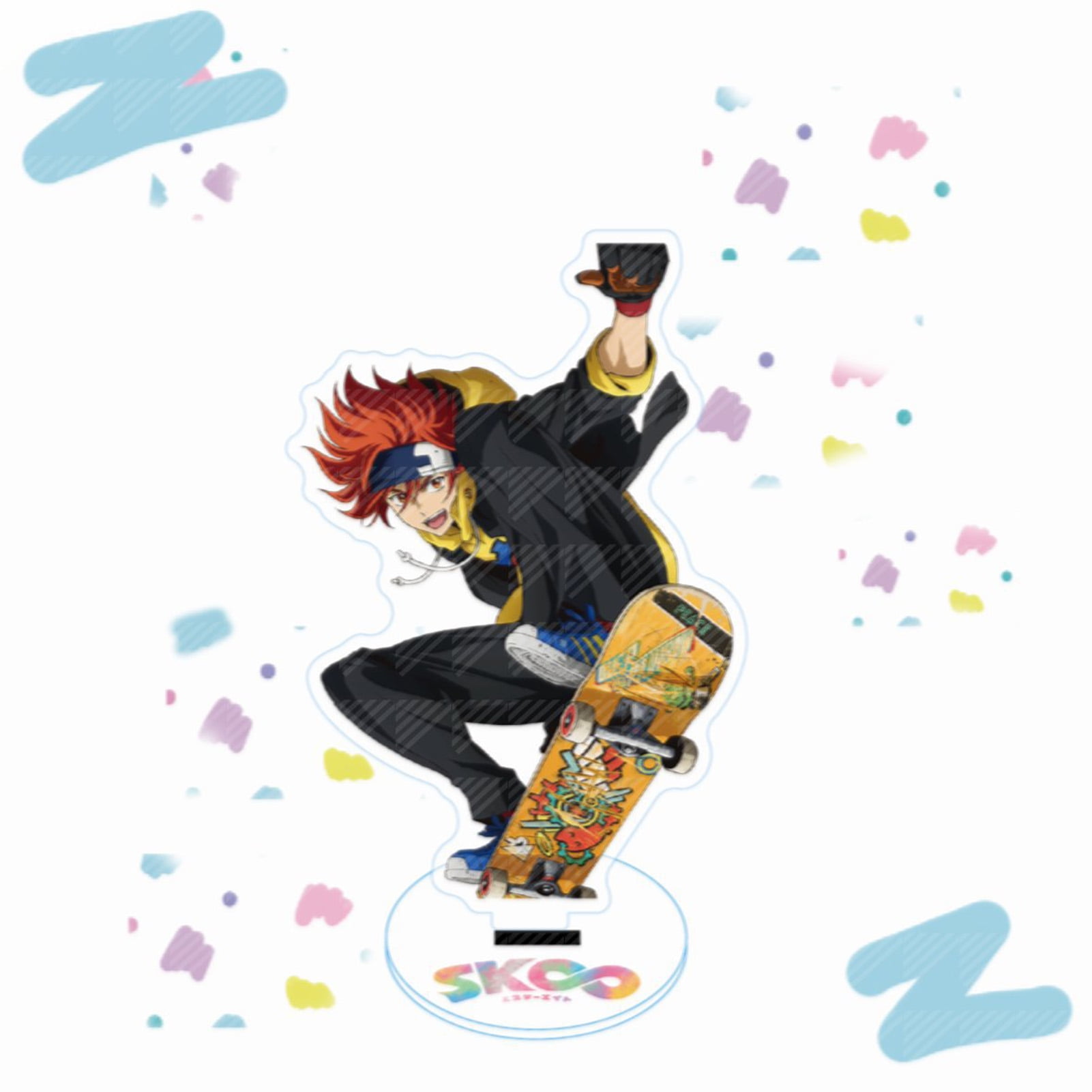 Sk8 The Infinity Standing Model, Cartoon Anime Characters Langa Hasegawa  Kyan Reki Acrylic Stand Figure Model - Walmart.com