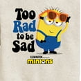 thumbnail image 3 of Despicable Me Minions - Too Rad To Be Sad  - Toddler & Youth Crewneck Fleece Sweatshirt, 3 of 5