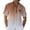 Brown, variant on Mens Short Sleeve Shirts Gradient Coconut Tree Print Button Down Lapel Tops Casual Daily Loose Shirt for Men Blue L