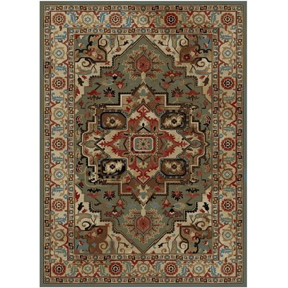 Mayberry Rug  7 ft. 10 in. x 9 ft. 10 in. Charisma Rectangle Area Rug - Sage