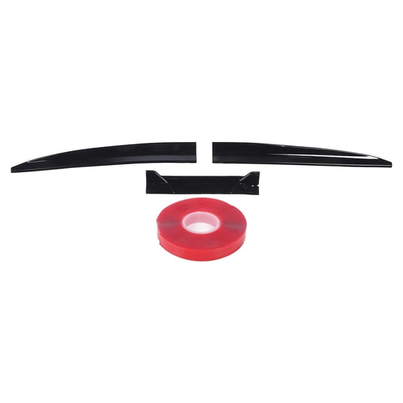 Xirurus 5.5" Glossy Black TPU Rear Trunk Spoiler Wing – Enhanced Aerodynamics, Sporty Look, Easy Install, Durable for Sedan/SUV