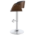thumbnail image 5 of Dana Adjustable Bar Stool Black and Chrome, 5 of 12