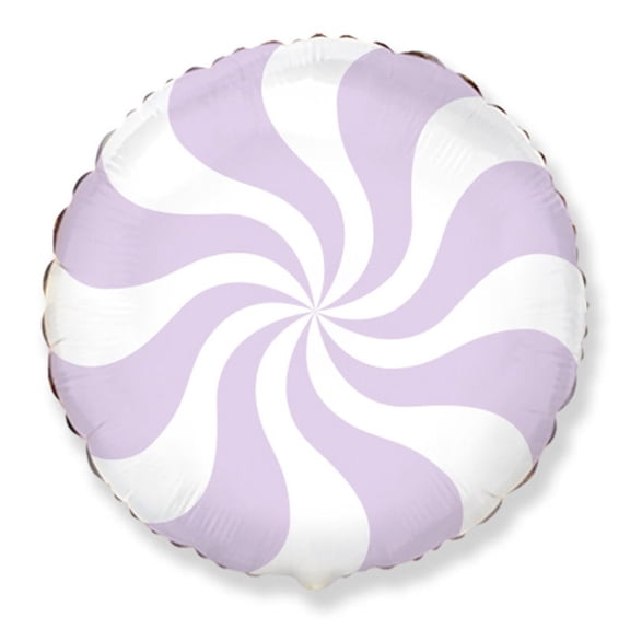 18 inch Candy - Pastel Lilac Foil Mylar Balloon - Party Supplies Decorations