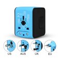 thumbnail image 1 of Convertidor de cargador USB de 4 puertos Adaptador de alimentación de CA de pared para MacBook/iPhone (Azul) Hugtrwg Para estrenar, 1 of 9