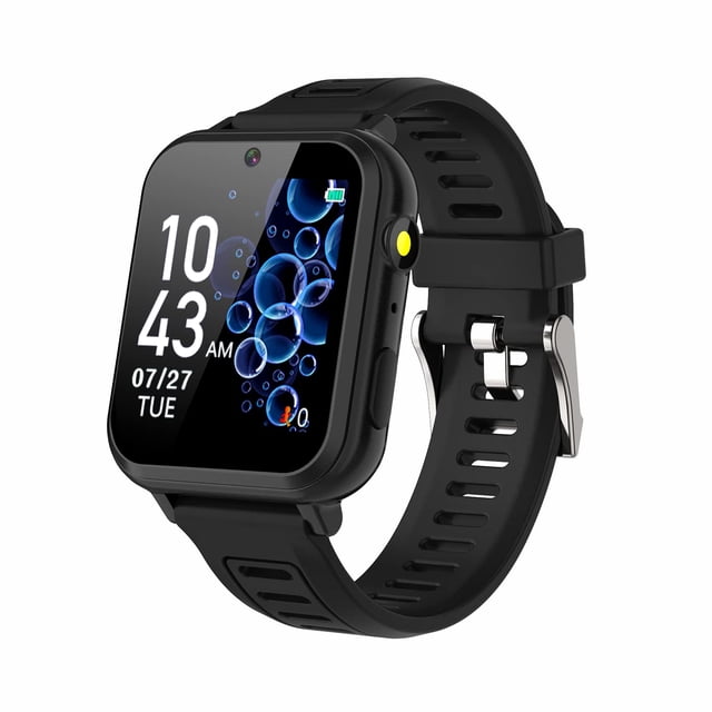 Reloj inteligente Tixpc para niños de 6 a 12 años con 24 juegos, cámara y música