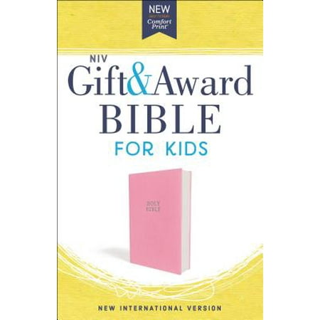 NIV Gift and Award Bible for Kids, Flexcover, Pink, Comfort