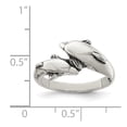 thumbnail image 2 of Sterling Silver Dolphin Ring - Size 7, 2 of 2