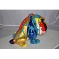 thumbnail image 4 of Nifao Modern Happy Paint Drops Bulldog Statue Made of Resin – Home Decor Sculpture, 14"L x 19"W x 10"H, 4 of 12